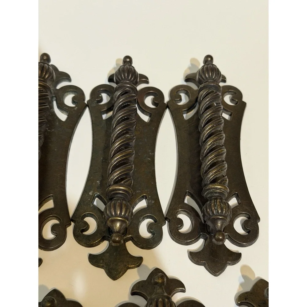 Cabinet Drawer Handle Pulls MCM Brass MCM 7.5